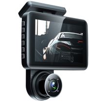 Dashcam Urban Factory Das15uf Doppellinse 1080p 4 Zoll Bildschirm
