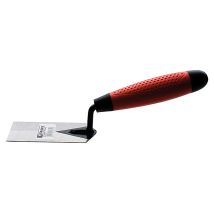 Tileasy – Small Margin Trowel – Carbon Steel Blade – Aluminium Handle with Wood Grip