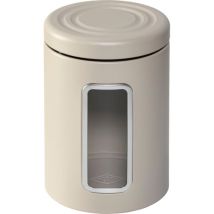 Vorratsdose sand matt – WESCO – 12,5 cm x 12,5 cm x 17 cm – Stahl