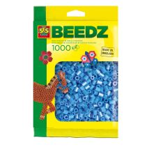 Perline Termoadesive Ses, 1000 Pezzi, Blu, Codice 00704