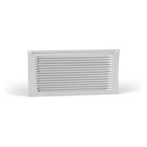 Rejilla Encastre 370x123 mm – Plástico – Blanco
