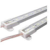 Traesio - Profilo Barra Alluminio Impermeabile 1 Metro A 72 Led 5630 7020 5050 14w - -bianco Freddo -smd 5630 - Trade Shop