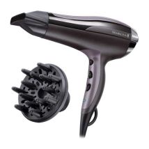 D5720 Secador De Pelo Iónico Thermacare Pro 2400w - Rejilla De Cerámica - Motor De Largo Duración - Silencioso - Remington