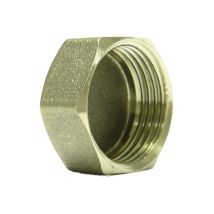 Tapón hembra de latón 1 7163 – Resistente a la corrosión – Sellado hermético – Ideal para aplicaciones industriales y domésticas