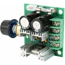 10a Contrôleur De Vitesse De Moteur, Dc 12v-40v Régulateur De Vitesse Moteur Pwm Module De Commutation Variable De Vitesse Du Gouverneur De Moteur À 