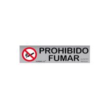 Rauchen Verboten Schild Edelstahl Selbstklebend 5x20cm Rd707021