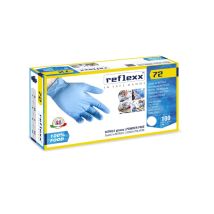 R72 Nitrilhandschuhe Ohne Puder, 100 % Latexfrei, 3,5 Gr, Kat.3, 100 Stück, Xl - Reflexx