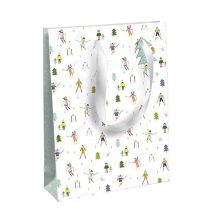 Borsa Regalo Clairefontaine X-29535-2c Carta Patinata Nastro Raso