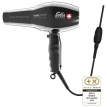 Solis Swiss Perfection 360 Ionic Pro Asciugacapelli Professionale Nero