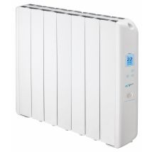 Farho Eco Green Wifi Radiateur Électrique 770w À 7 Éléments En Aluminium Injecté, Fluide Farhoil, Thermostat Programmable, Wifi Intégré