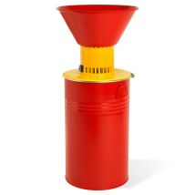 Molino De Grano Eléctrico Con Motor Eléctrico De 1100 W Y Cubo De 52 Litros, Capacidad 300 Kg/h, Triturador Con Cuchilla Afilada De Acero Inoxidable Y
