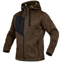 Triuso Leibwächter Strickjacke Castj Gr. 4xl Haselnuss
