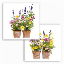 Komar Fenstersticker - Springtime - 31 X 31 Cm - Fensteraufkleber - Naturmotiv