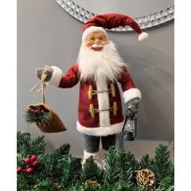 Babbo Natale - Statuina Natalizia 45 Cm Ruhhy 22352