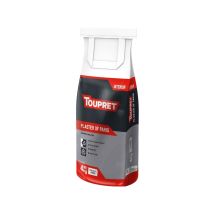 Toupret – Plaster of Paris Smoothing Compound – 4 Kg – Quick Setting, Bright White Finish, Interior Use