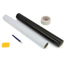 PixMax – Vinyl Cutting Weeding Kit – Precision Knife, Squeegee, Application Tape, 2 Rolls Vinyl – Perfect for Crafters