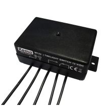 Interruttore crepuscolare elettronico 12V DC – 25V 3A – Controllo automatico luci – Kemo