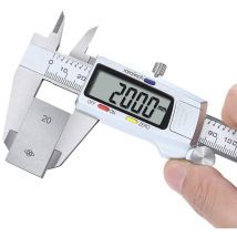 Happyshopping - Calibrador Electrónico De Acero Inoxidable De Alta Precisión, Calibrador Electrónico Digital De 0-150mm