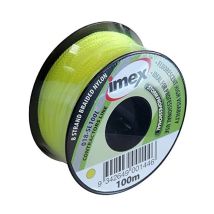 X10 Grettz Yellow 100m Stringline High Visibility Fluorescent Braided Nylon