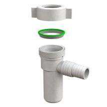 Attacco Lavatrice In Pvc Universale Con Ghiera 11/4 Ø32 Bonomini S.r.l.