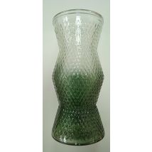 Vaso Verde in Vetro – Diametro 17 cm – Altezza 38 cm – Unopiù