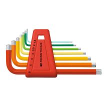 Pb Swiss Tools Jeu De Clés Mâles Coudées 6 Pans Revêtement Par Poudre, Nombre De Tournevis: 7