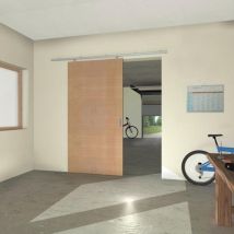 Mantion Cadette En185 Sistema Di Guide Per Porte Scorrevoli 1,85m