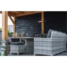 Sunred Fortuna Calefactor Mural Negro 1500 W Potente