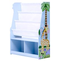 Fantasy Fields Sunny Safari Kinder Bücherregal Aus Holz Mit Aufbewahrung Mehrfarben Td-13410ss