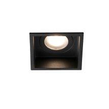 Faro Deckeneinbauleuchte Hyde schwarz GU10 8W IP44 Stahl 40117