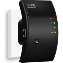 Wlan-repeater Leistungsstarker Wlan-verstärker N300 Wlan-verstärker Wlan-signalverstärker 1 Ethernet-anschluss Abdeckung Bis Zu 200m2 Einfach Zu 