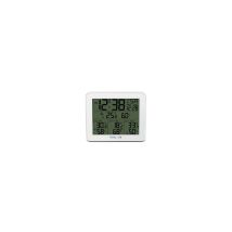 Termómetro de jardín Explore Scientific WSH4003 – Blanco – LCD – Batería AA – 139 mm x 122 mm