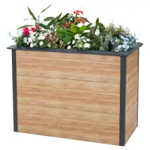 Hochbeet 'primus-multi M' Inkl. Schneckenschutz, Holzoptik / Anthrazit, 50 X 100 X 77 Cm - Westmann