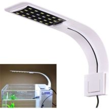 Tempsa 10w 24 Led Aquarium Fish Tank Led Clip Lampe D'éclairage Lumière Flexible Eu