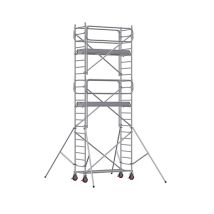 Geruest Experten - Rollgerüst 2 Gerüstdielen - Max.arbeitshöhe 5.90m - 7120042