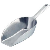 Recogedor de aluminio enterizo 185x65x42 mm – Ideal para limpieza doméstica – Capacidad 185/110 gr