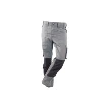 Rica Lewis - Pantalones De Trabajo Hombre - Talla 44 - Multibolsillos - Corte Recto - Gris - Mobilon