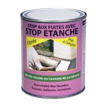 Bouch'étanche – Revestimiento impermeabilizante 0,75 L – Color blanco – Elasticidad 400% – Resistencia -20°C a +80°C