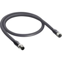 Belden 10968-1 Sensor-/aktor-datensteckverbinder, Konfektioniert M12 Stecker, Gerade, Buchse, Gerade