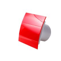 Awenta – Extractor Fan Turbo Escudo Red 100 mm – 110 m³/h Airflow – 36 dB(A) Sound Level – IPX4 Rated – Wall Mountable