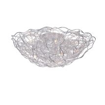 Plafoniera Soffitto Moderna Argento Sarea 10xg9 Paul Neuhaus