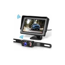 Kabelloses Rückfahrkamera-system-set Für Auto/lkw/van/pickup/wohnmobil. 4,3-zoll-monitor-rückfahrkamera-rückfahrsystem
