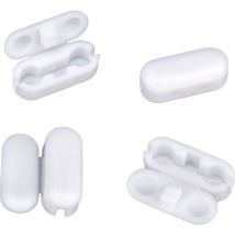 Aamunpa - Pack Of 30 Replacement Cord Connector Clips For Vertical Blinds, Roller Blinds And Roman Blinds
