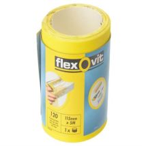 Debray – Heavy Paper Backed Sanding Roll 115mm – Aluminium Oxide – Ideal for Wood, Paint, Plaster, Metal