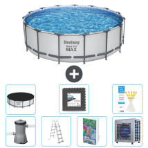 Bestway Piscina Bestway Steel Pro Max Rotonda - 488x122 Cm - 8-pezzi S538