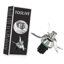 Dontodent - Stainless Steel Knife Replacement For Vorwerk Thermomix Tm6 Tm 6 With Seal Accessories Alternative Replacement Part For Bimby Food 