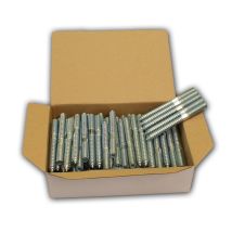 Symbionet - 100x Stockschrauben M10 X 140mm Schraubstifte Holzschrauben