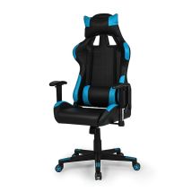 Jshome - Silla Gaming Silverstone Negro - Turquesa Silverstone 67cm (ancho) X 124cm (alto)