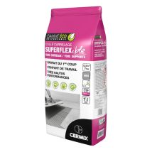 Cermix Malta Adesiva Superflessibile Per Piastrelle Grigia, In Polvere, 15 Kg Cermix