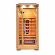 Vidalux 1 Person Full Spectrum Infrared Sauna With Complete Heat